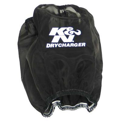 K&N DryCharger Oval Tapered Filter Wrap (Black) - RP-5103DK